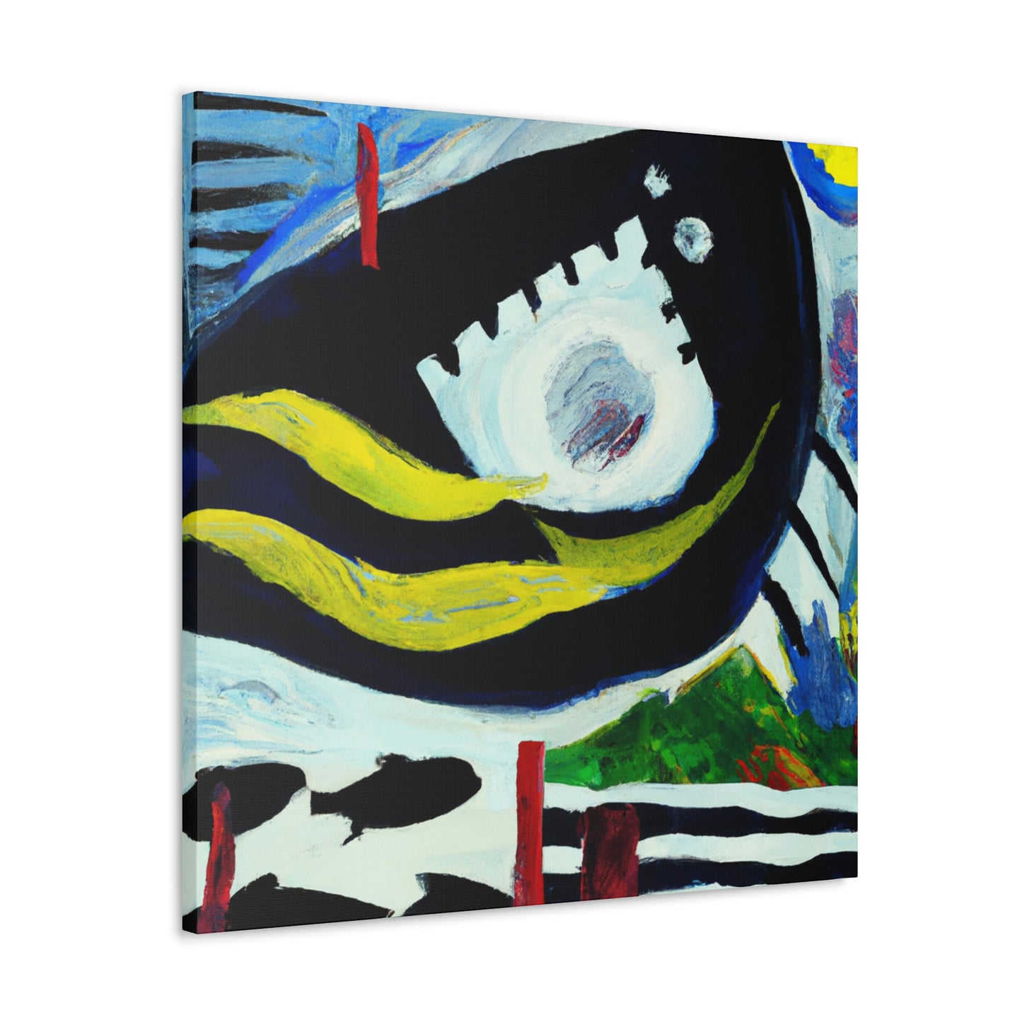 Whale in Repose - Canvas