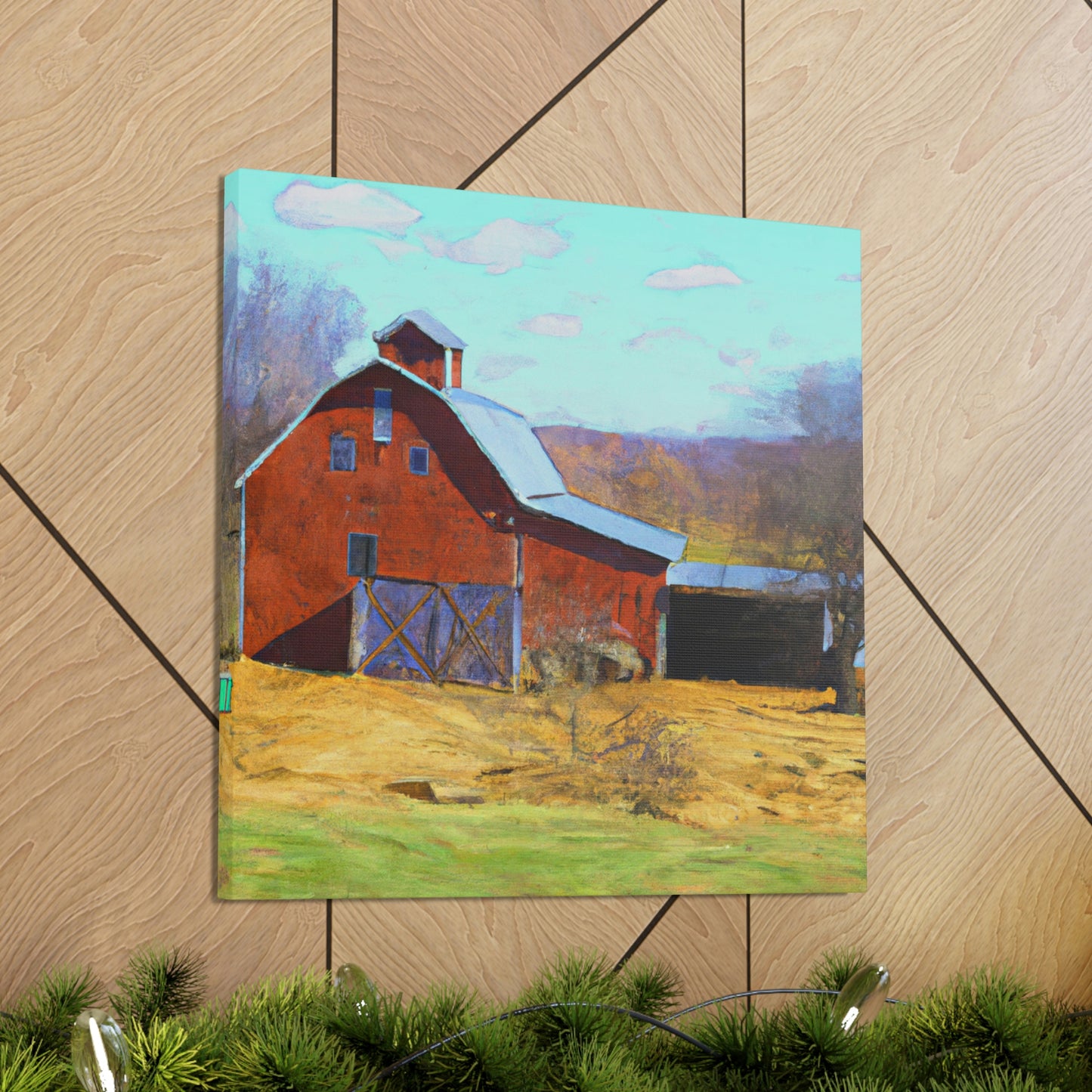 "Barn in the Countryside" - Canvas