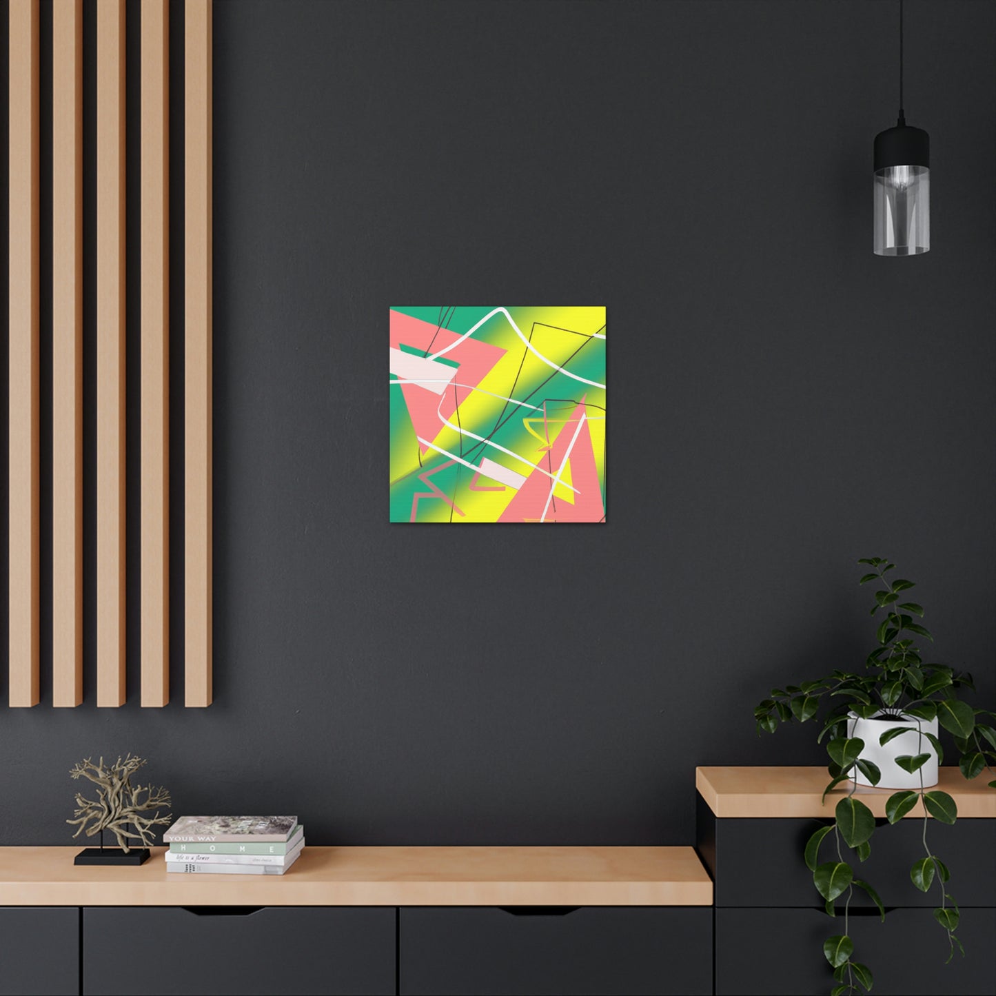 Vivid Synthetic Revolution - Canvas