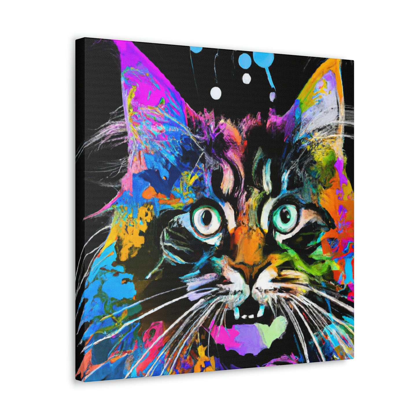 "Maine Coon Pop Art" - Canvas