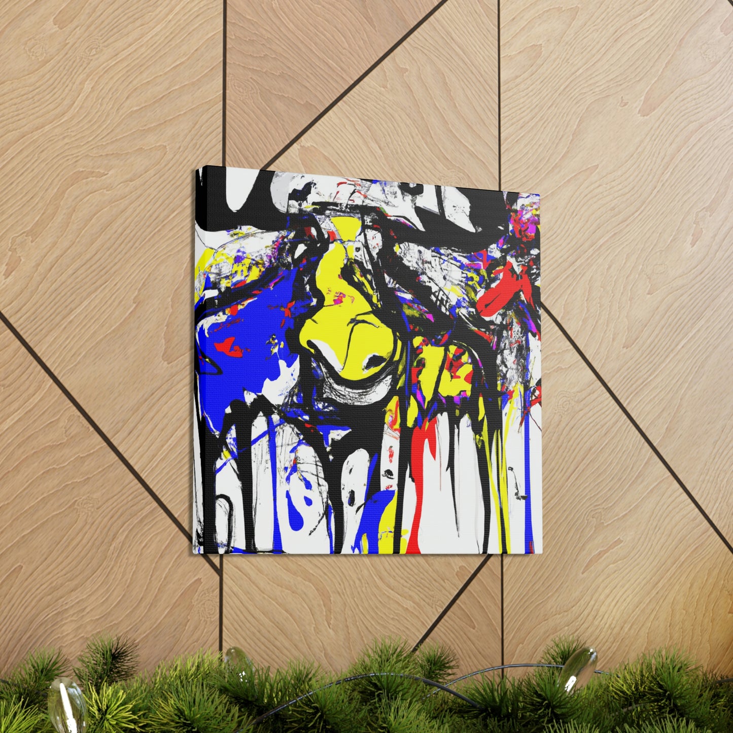 "Moose in Abstraction" - Canvas