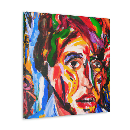 "Vivid Expressionist Brushstrokes" - Canvas