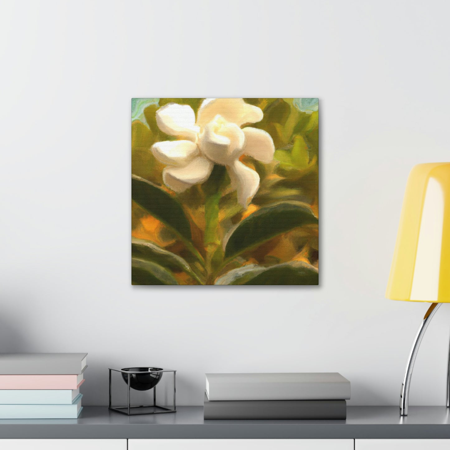 Gardenia's Fragrance Bliss - Canvas