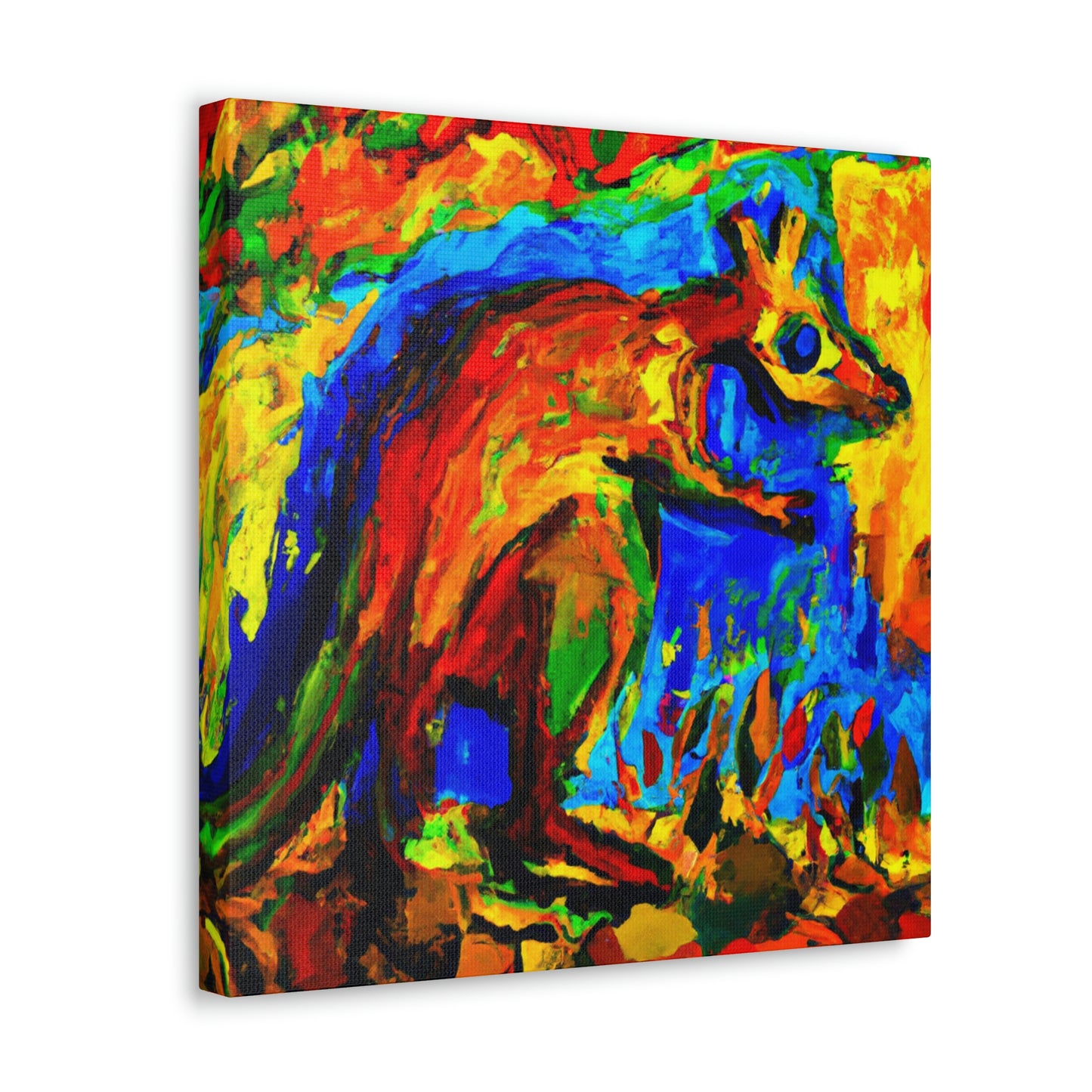 Wallaby on Wilderness Trail - Canvas