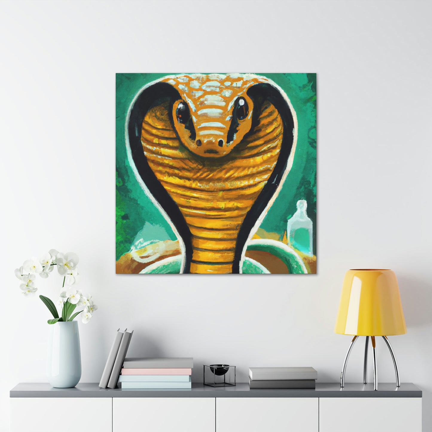 "Cobra King ofPower" - Canvas