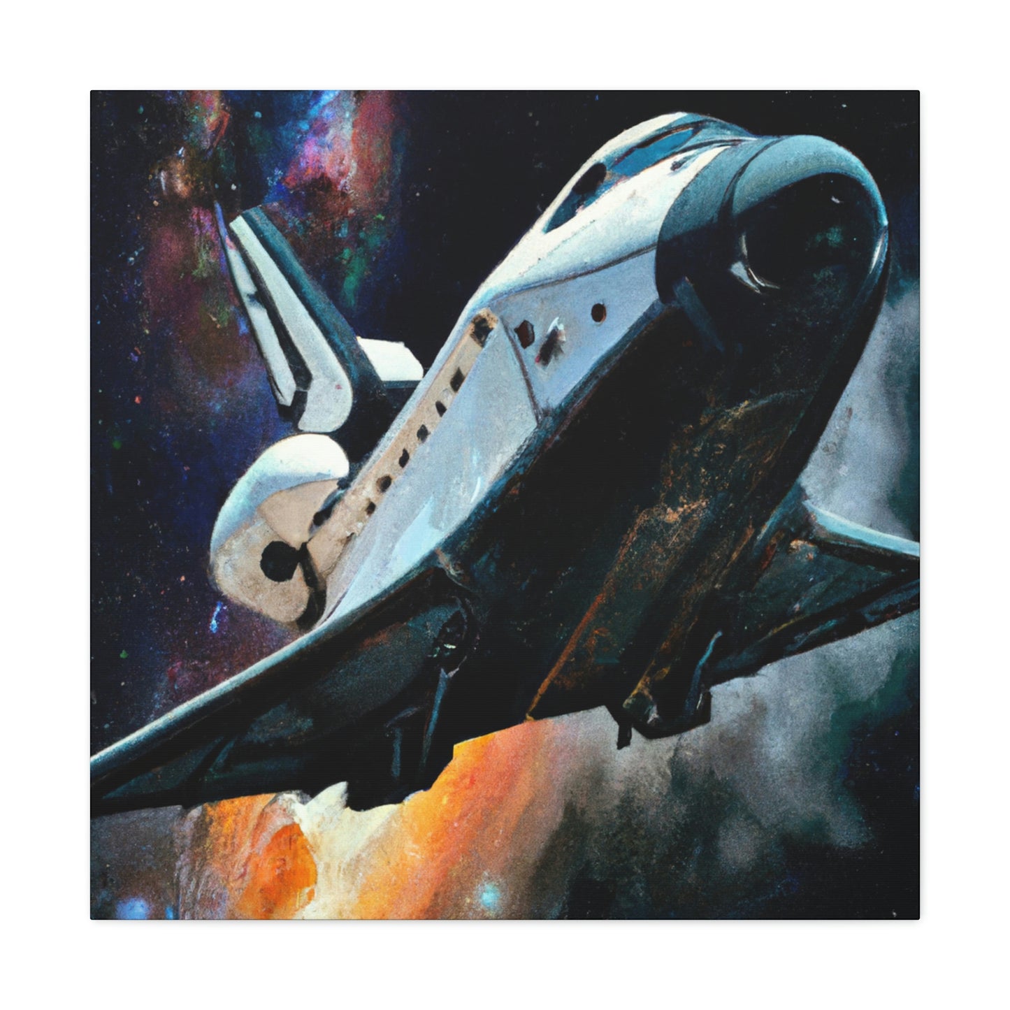 "Space Shuttle Dreaming" - Canvas