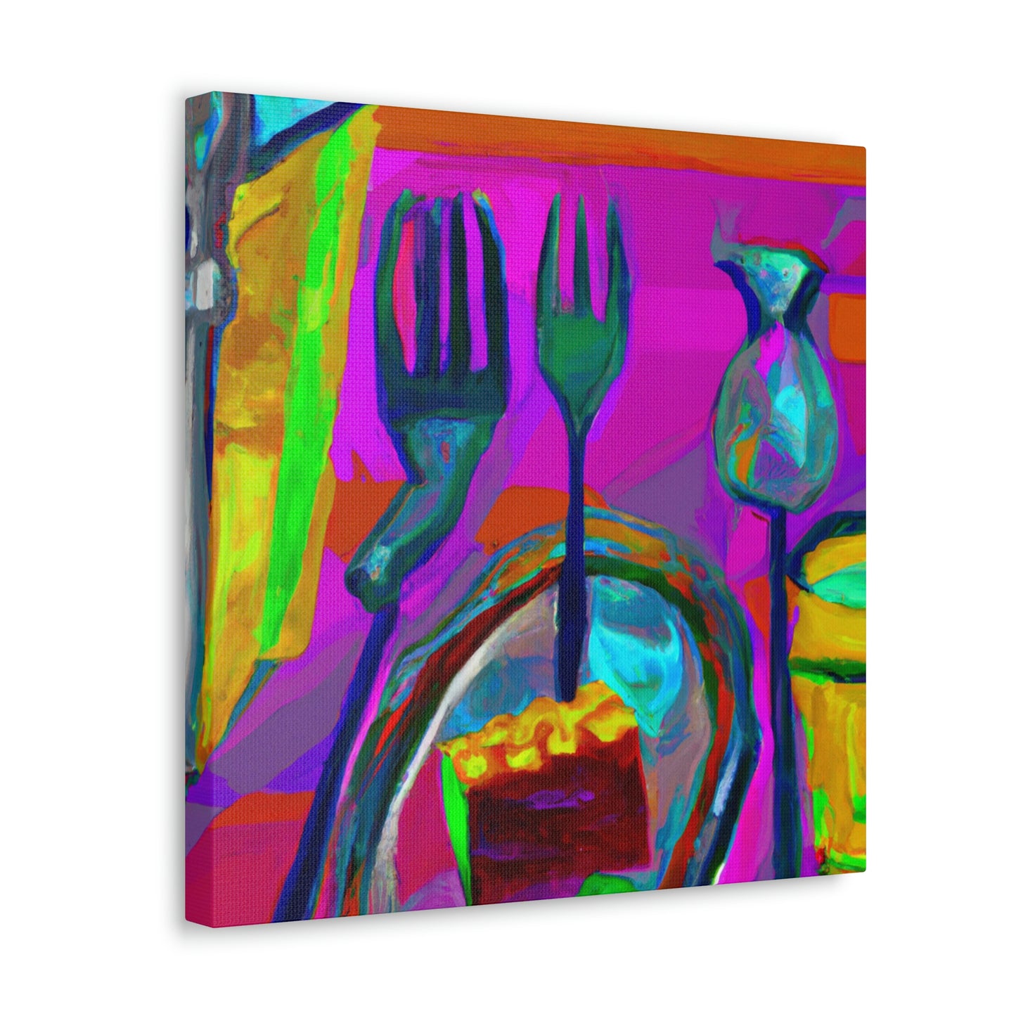 Silverware Serendipity - Canvas