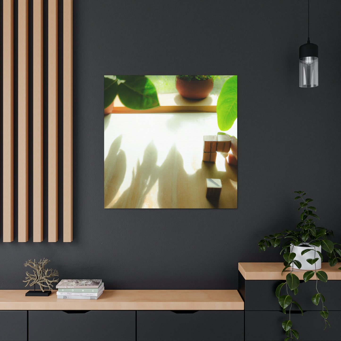 Silent Night Reflection - Canvas