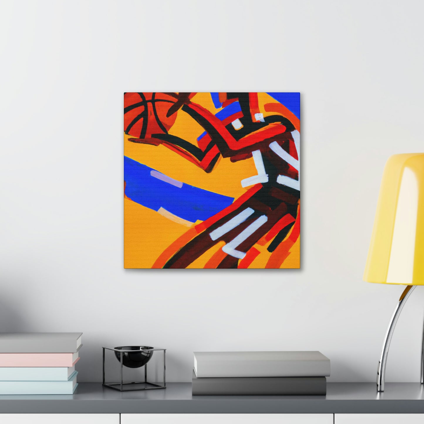 Basketball in Abstractions - Canvas