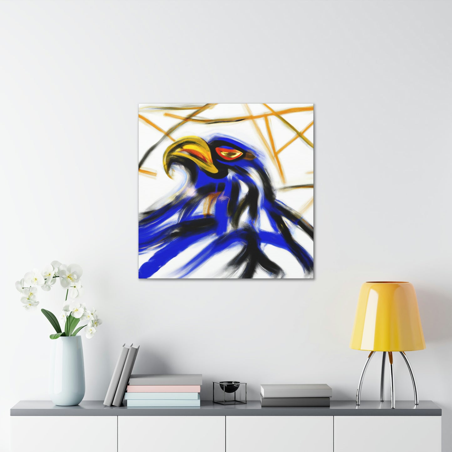 Eagle in Expressionism - Canvas