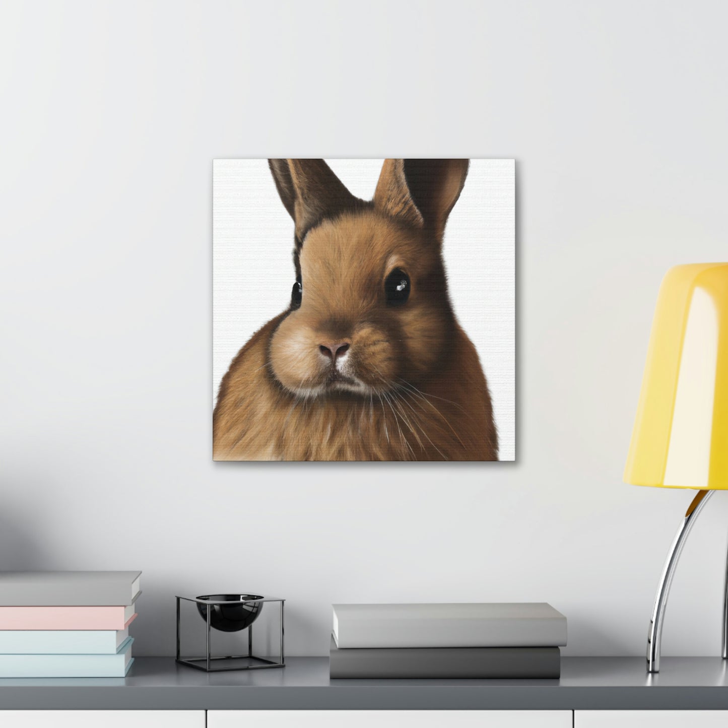 "Rabbit in Springtime" - Canvas