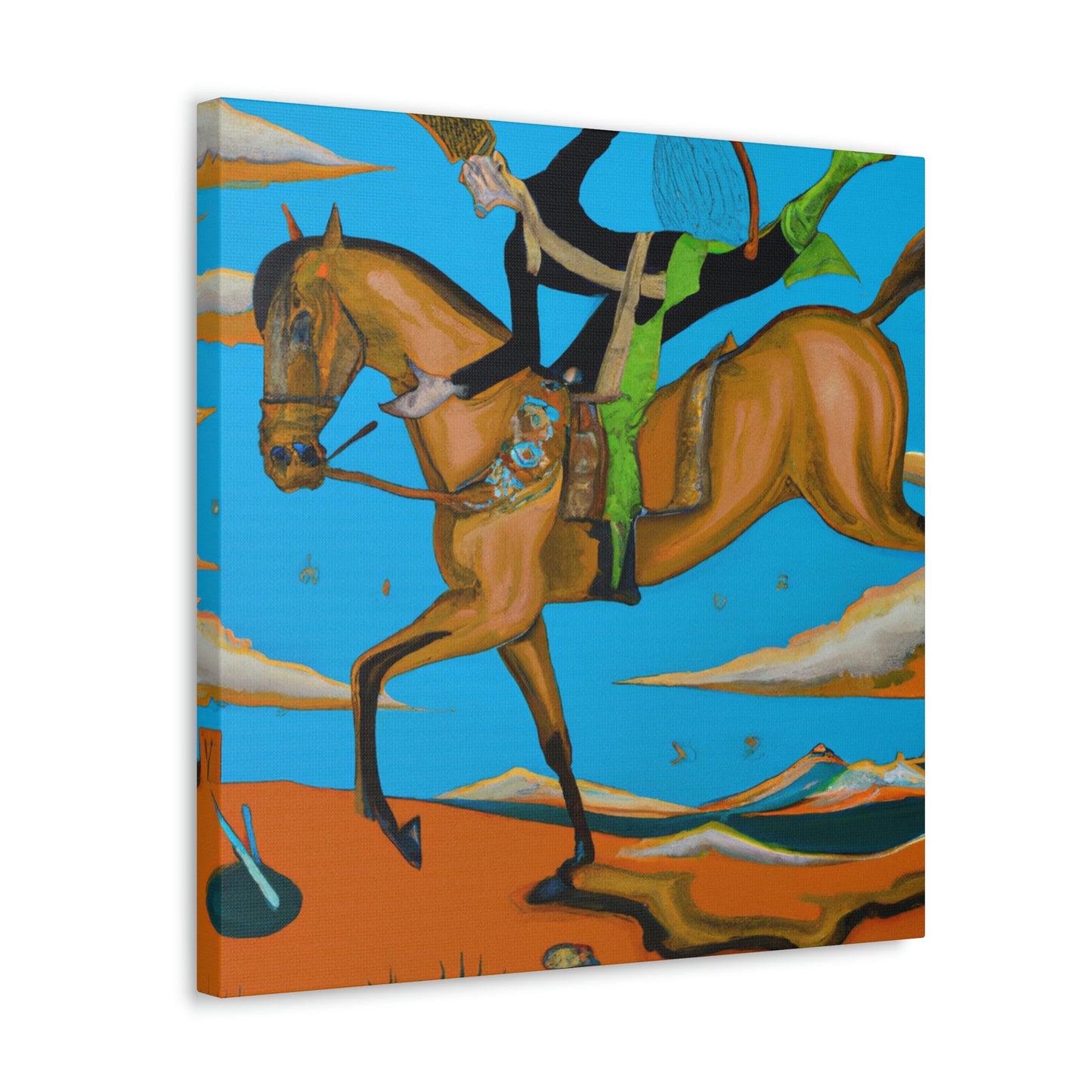 Cavalryman's Dream Vision - Canvas