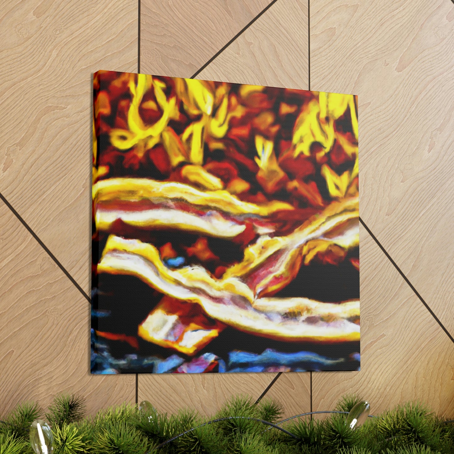 Bacon in Abstract Form - Canvas