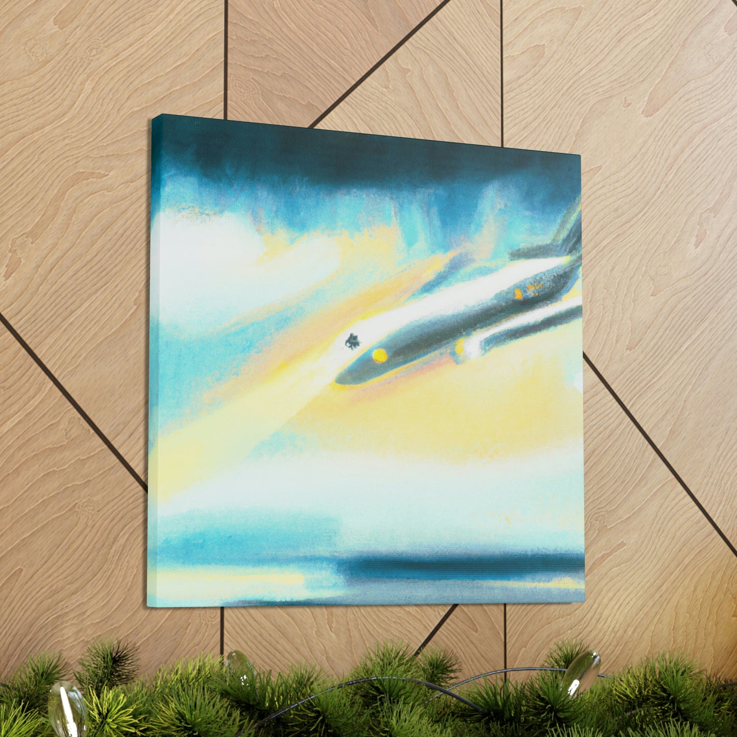 "Flight in Simplicity" - Canvas