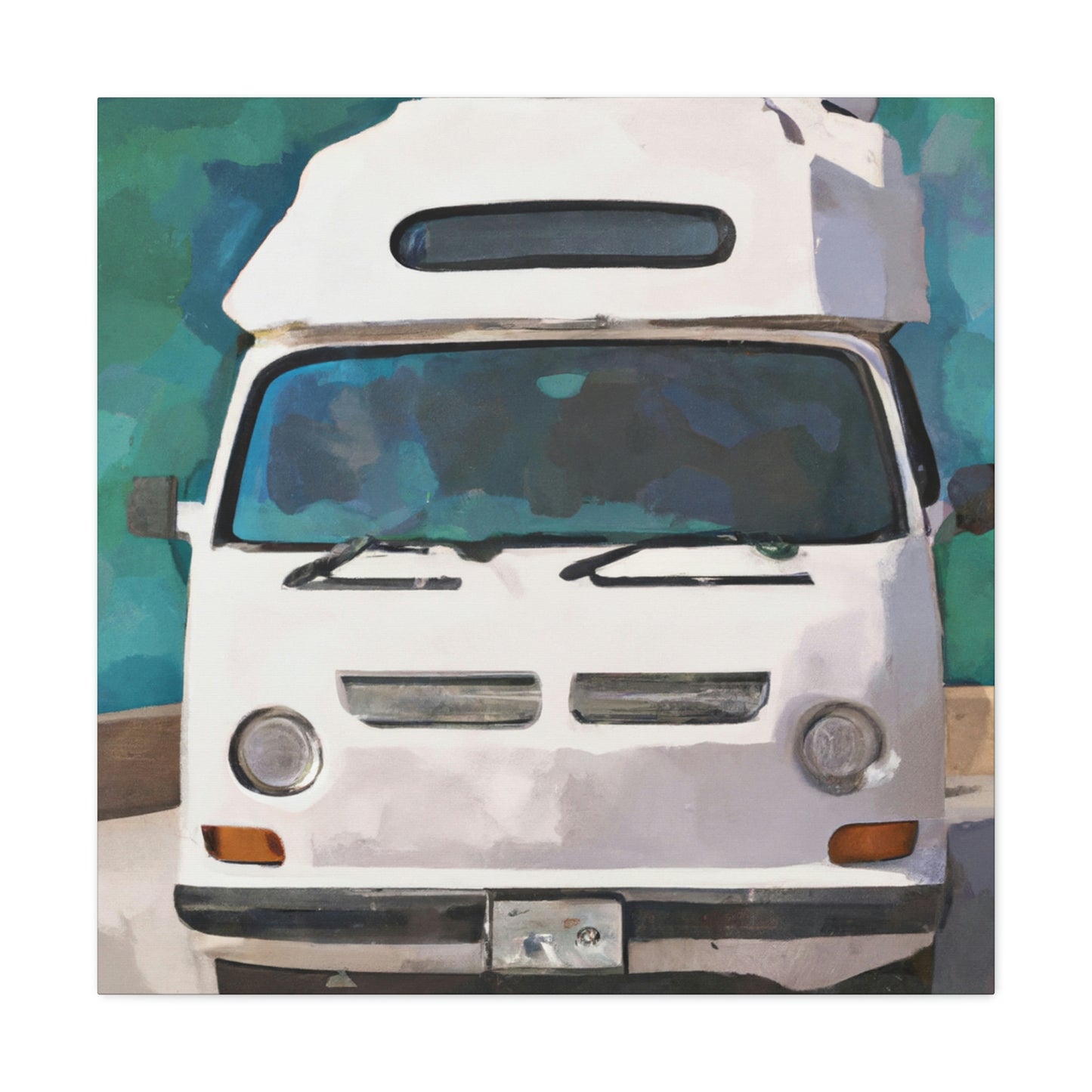 Camper Van Simplicity - Canvas