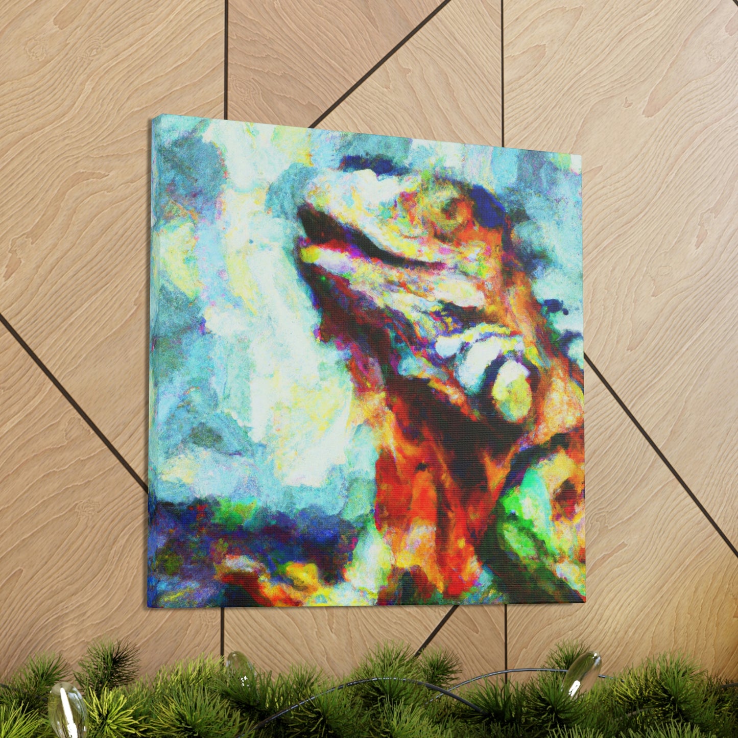 Reptiles in Impressionism - Canvas