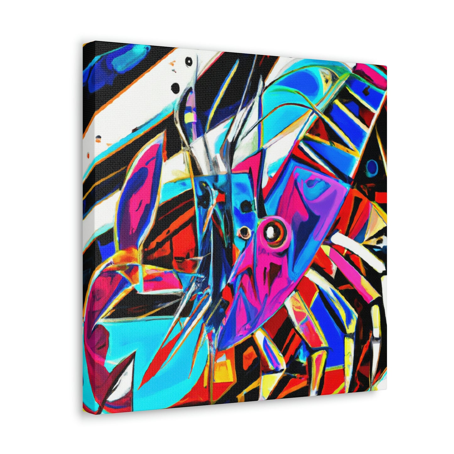 Lobster In Abstraction - Canvas