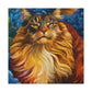 Maine Coon Majesty - Canvas