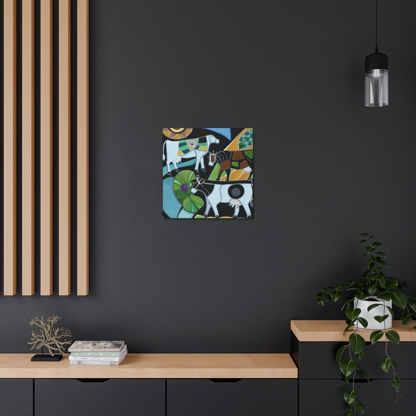 Farmers in Repose - Canvas