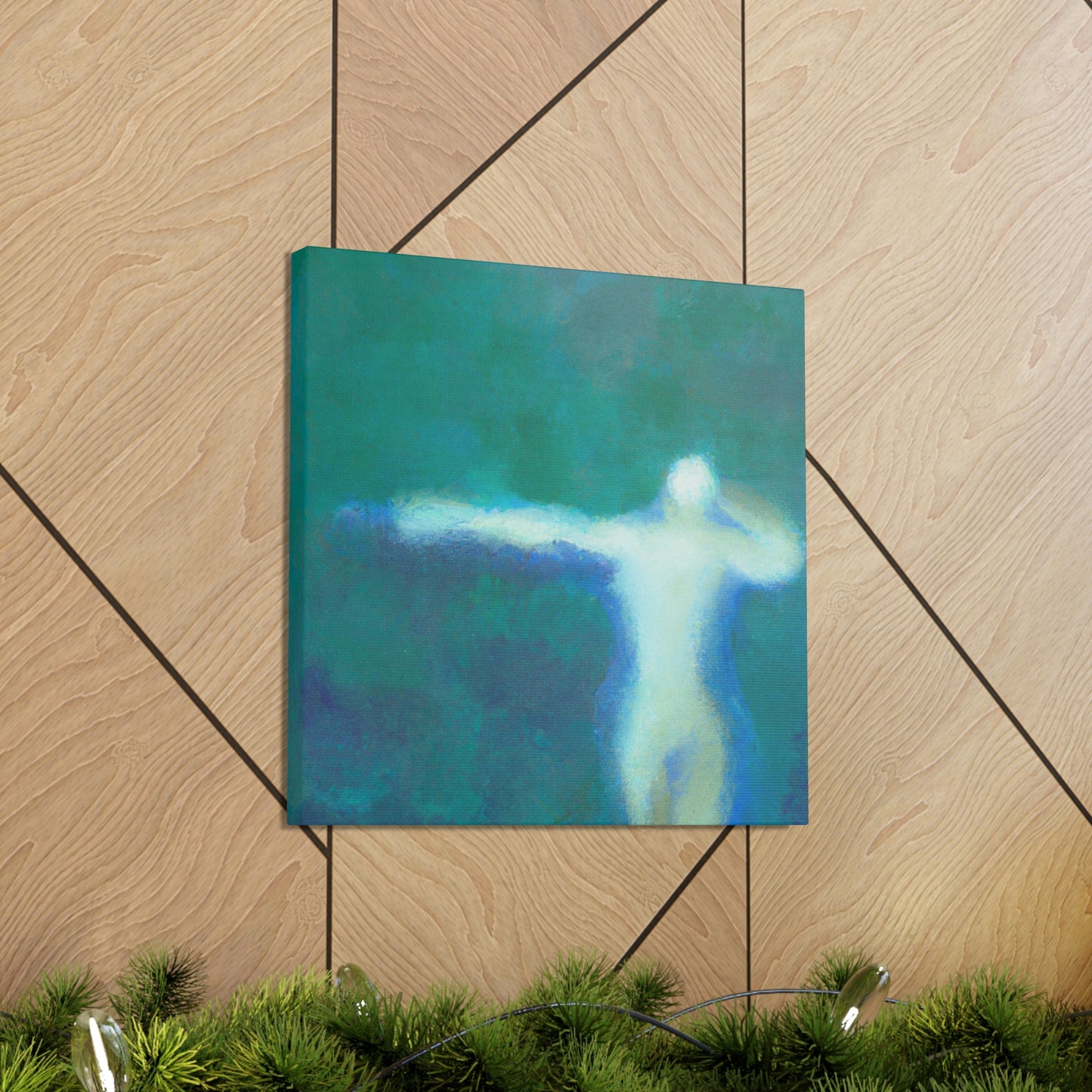 Swimming in Simplicity - Canvas