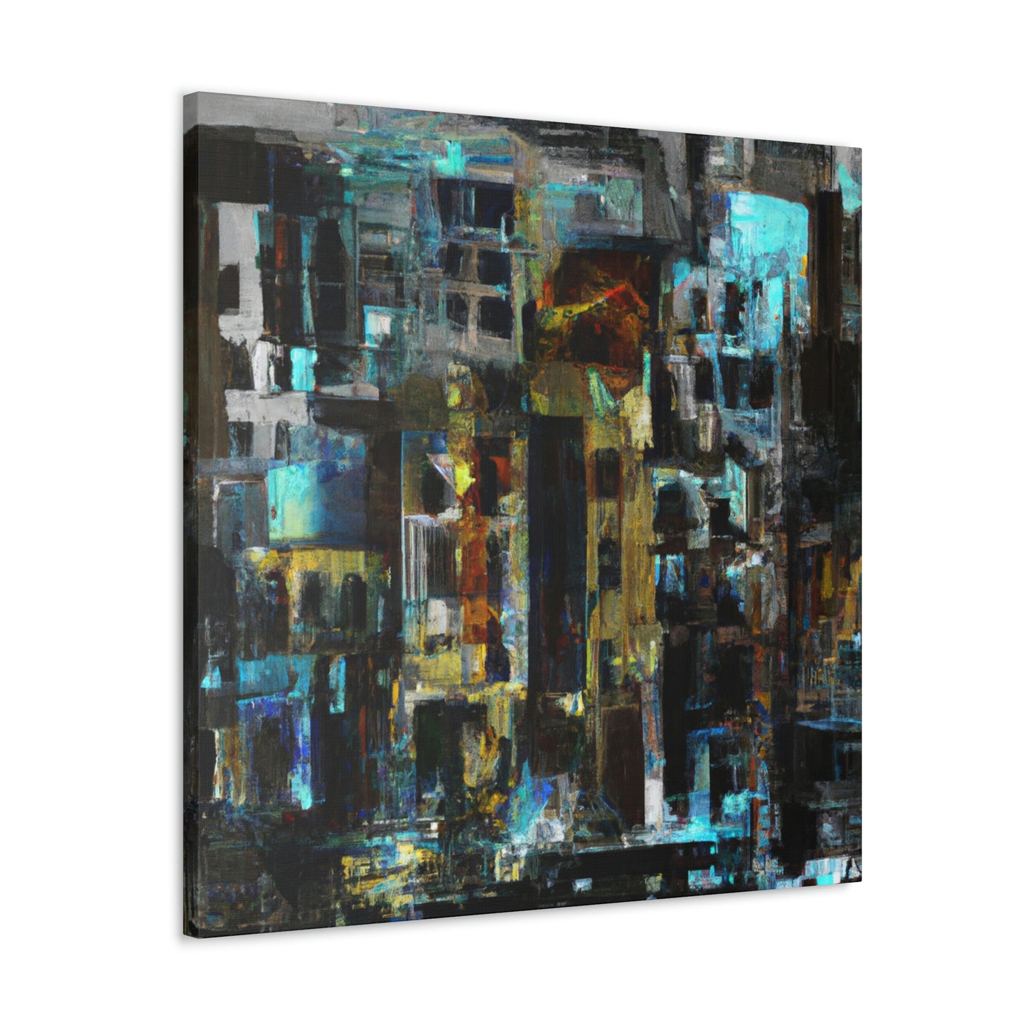 Neoclassic Expressionist Splendor - Canvas