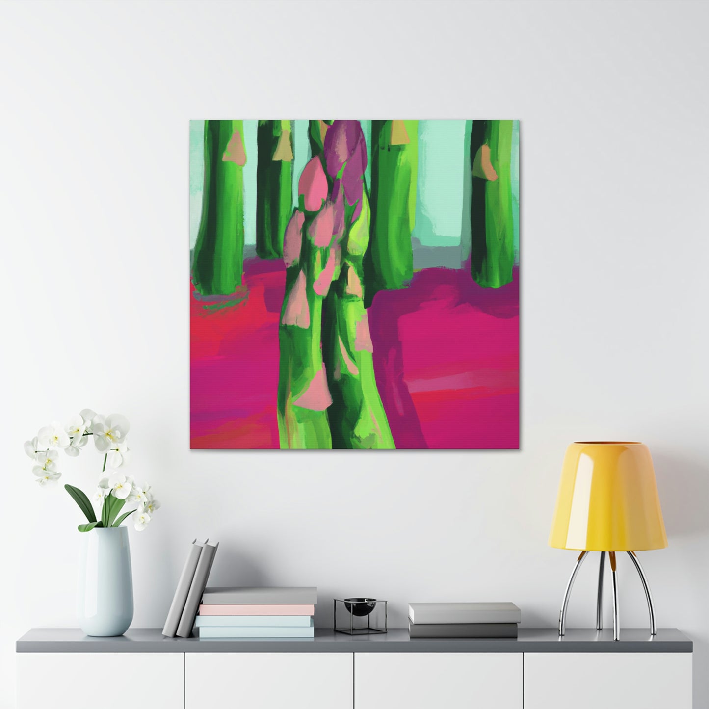 Asparagus of Abstraction - Canvas