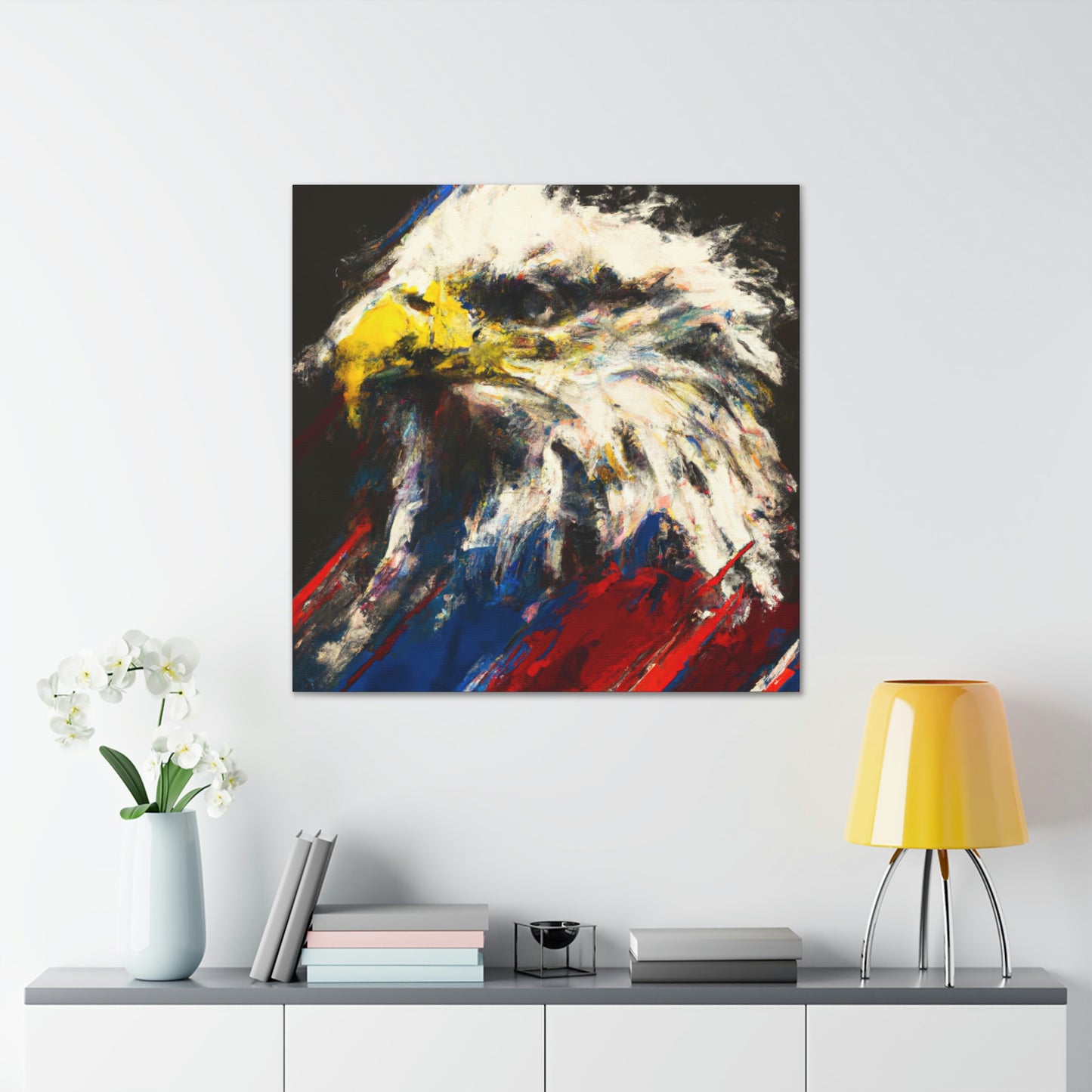 "Eagle in Emotionality" - Canvas