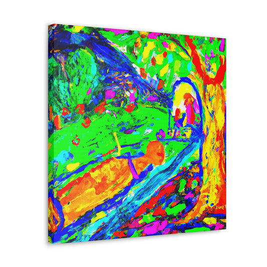 "Vibrant Blissful Fauvism" - Canvas