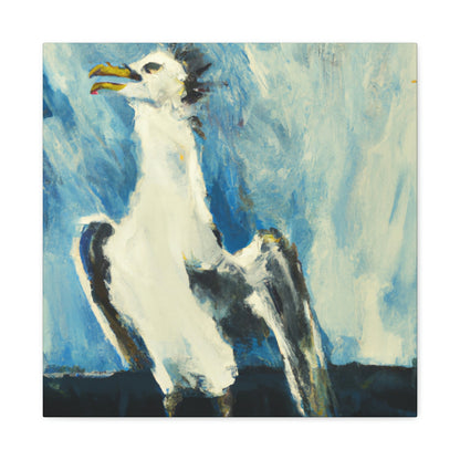 Seagulls in Solitude - Canvas