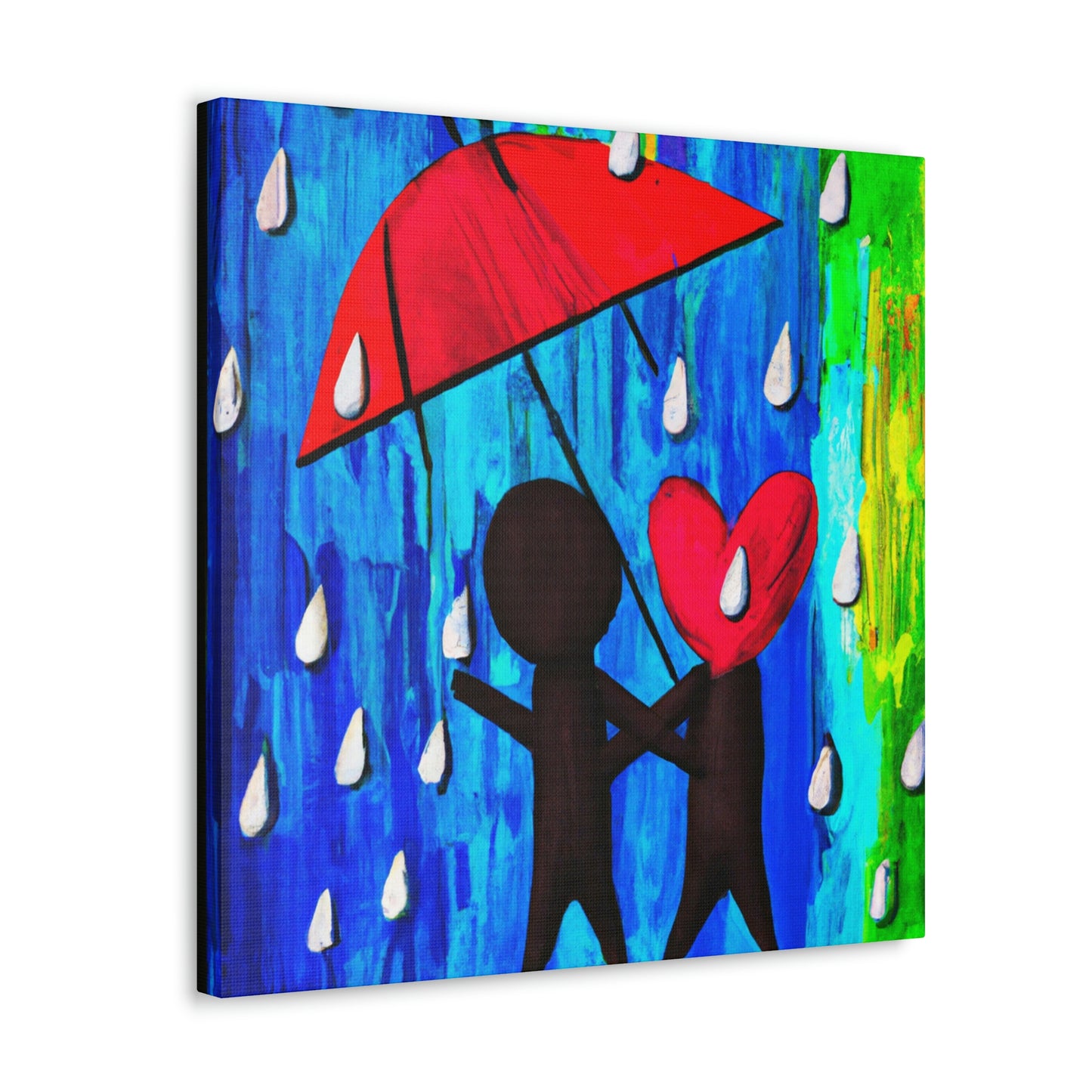 Love in the Rain - Canvas