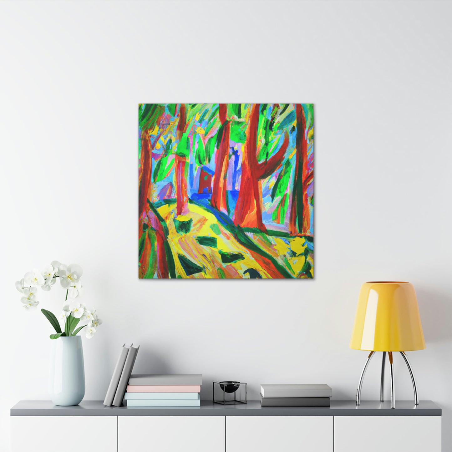 "Enchanted Forest Dreaming" - Canvas