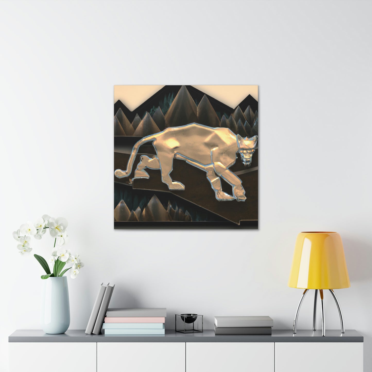 Majestic Cougar Majesty - Canvas