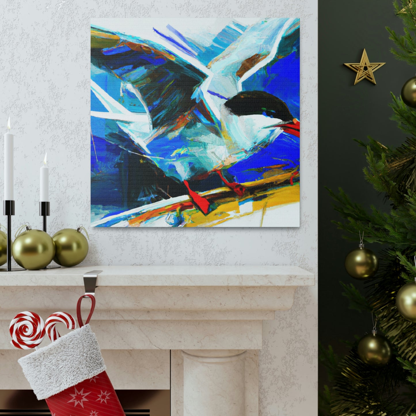 "Arctic Tern Splendor" - Canvas