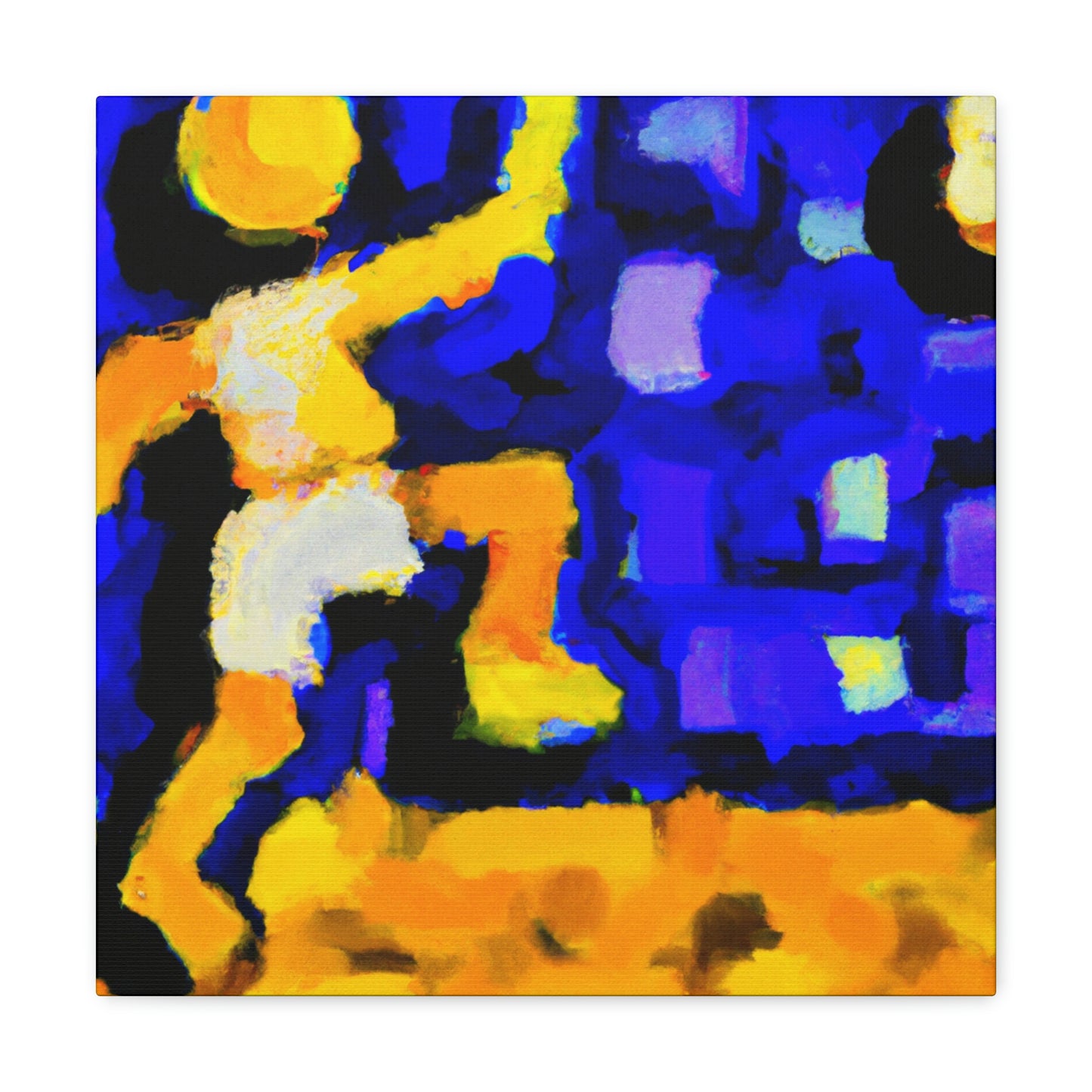 "Soccer in the Abstract" - Canvas