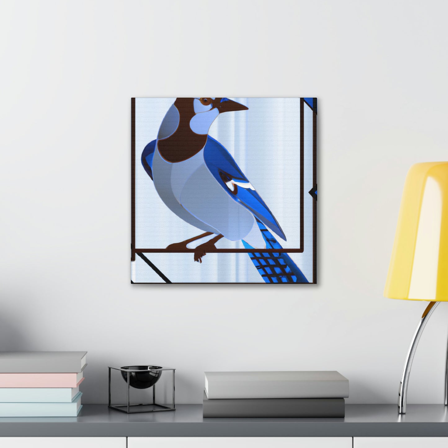 Blue Jay's Majesty - Canvas