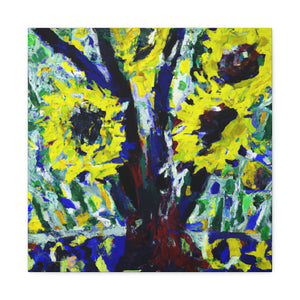 Sunflower in Abstraction - Canvas