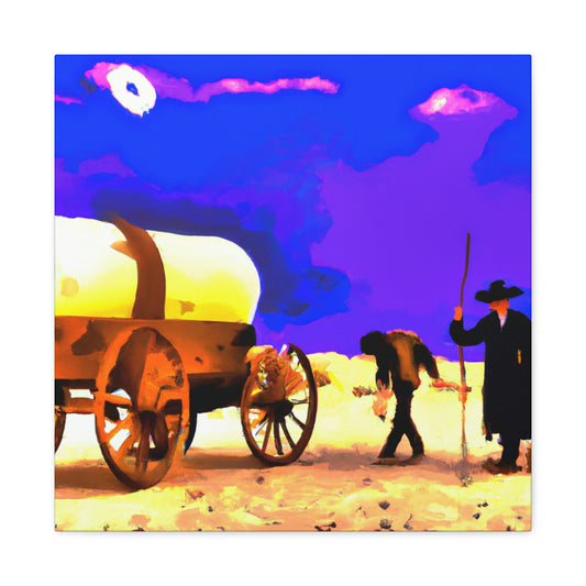 "Ride the Stagecoach!" - Canvas