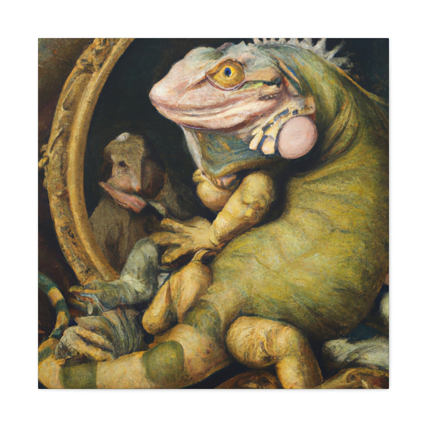 Reptiles of Baroque - Canvas