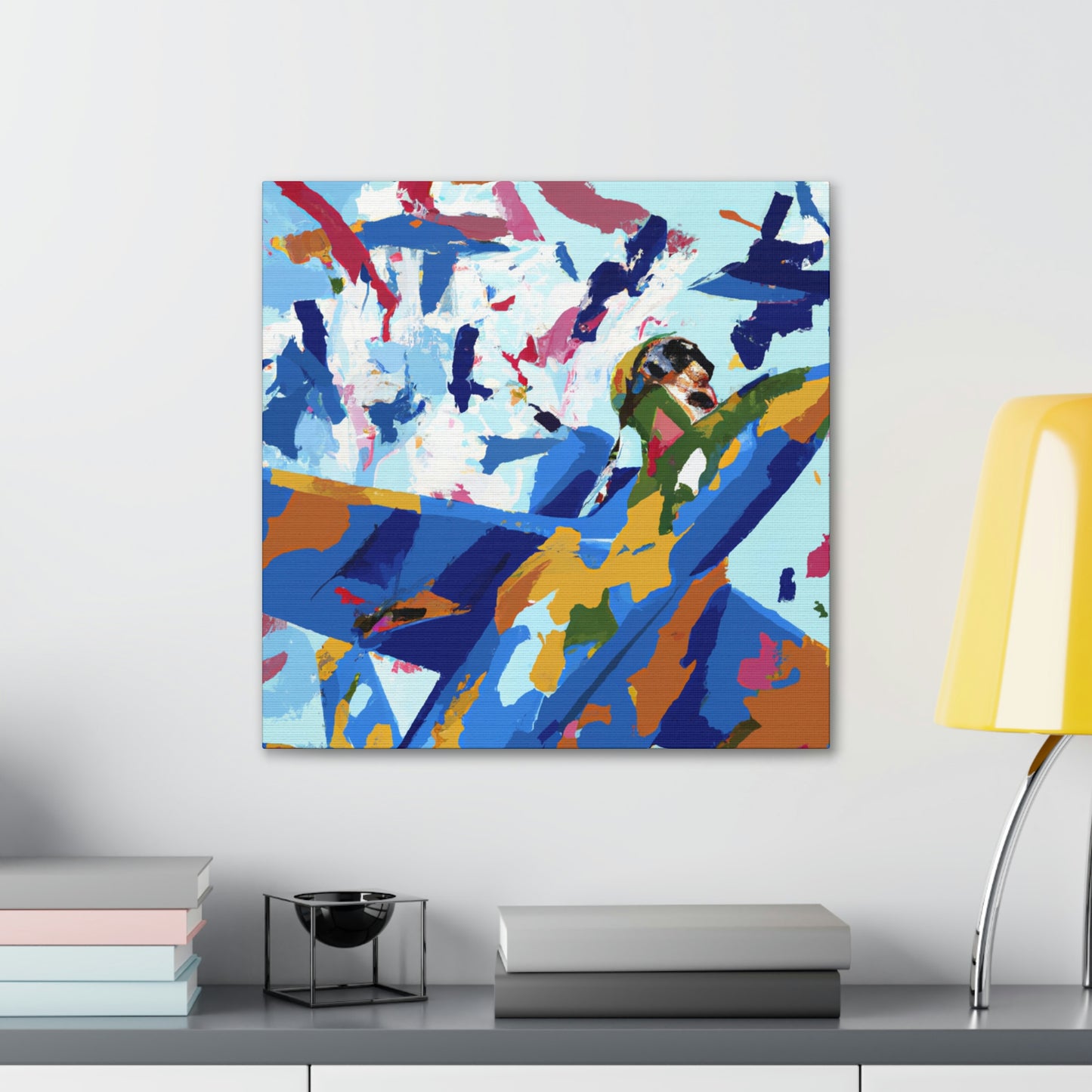 Aviator in Pop Art - Canvas