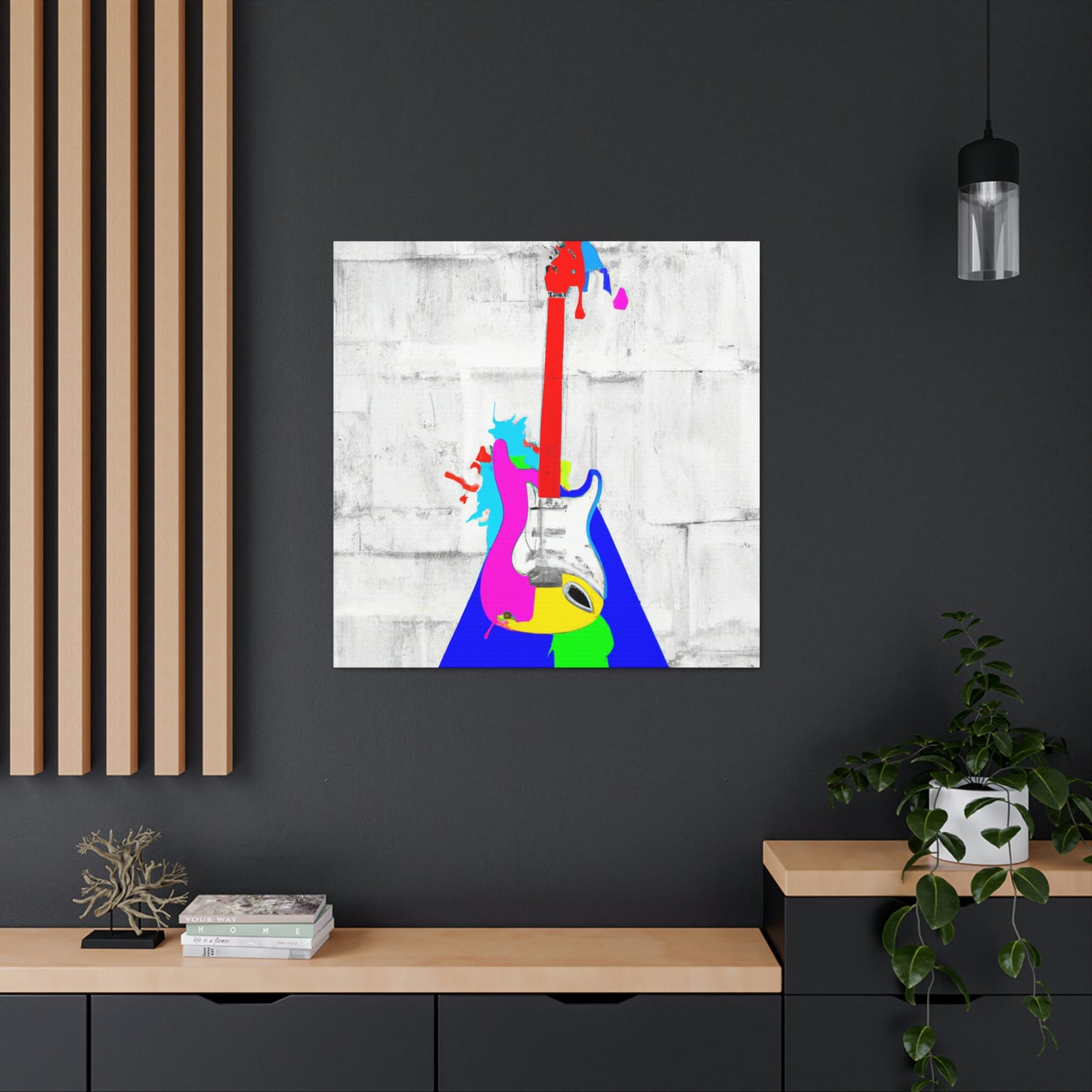 "Fender in Minimalism" - Canvas