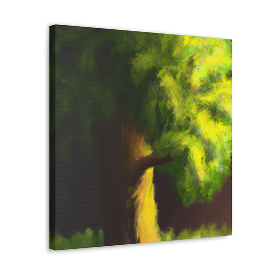 Elm in Abstract Form - Canvas