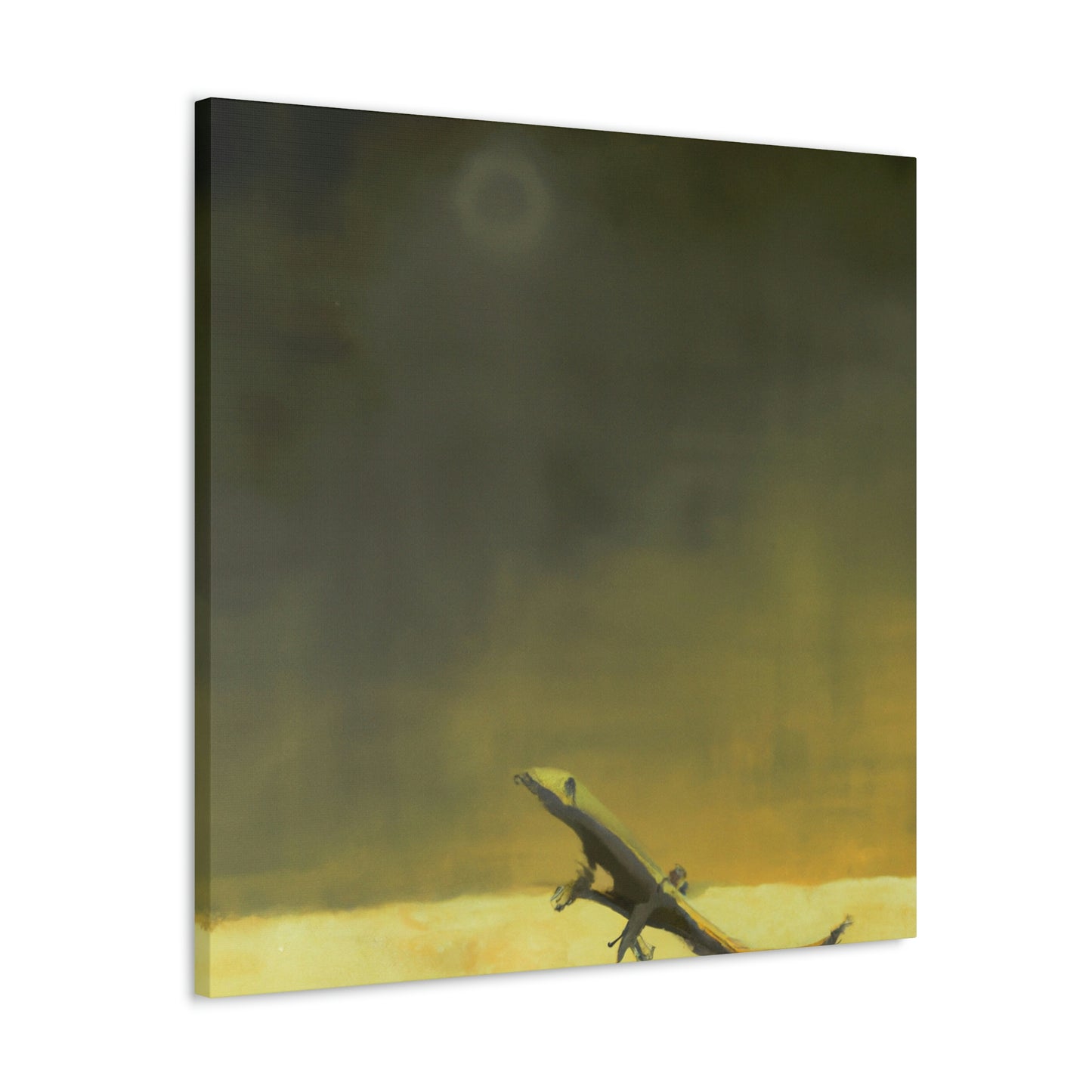 "Lizards in Simplicity". - Canvas