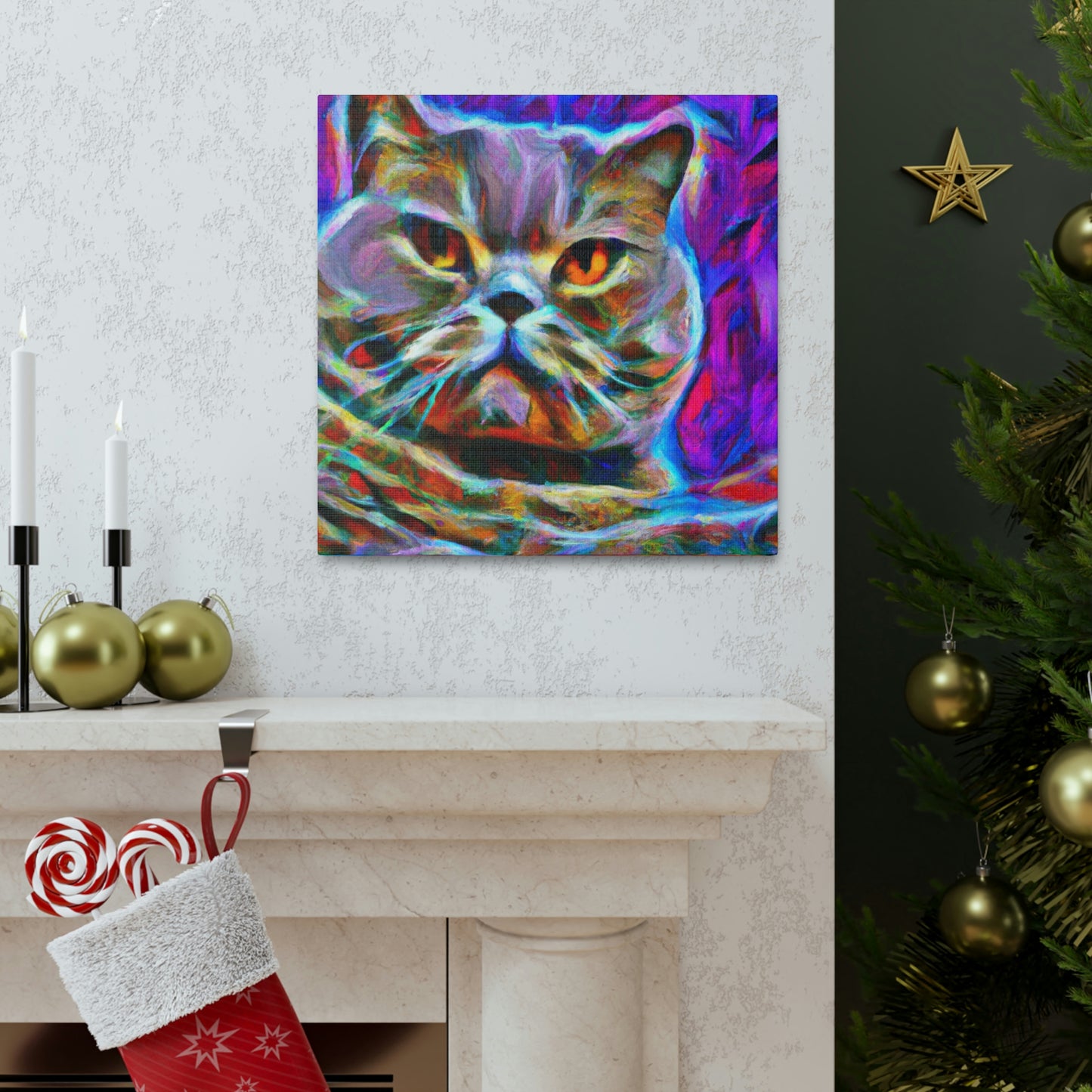 Regal British Shorthair - Canvas