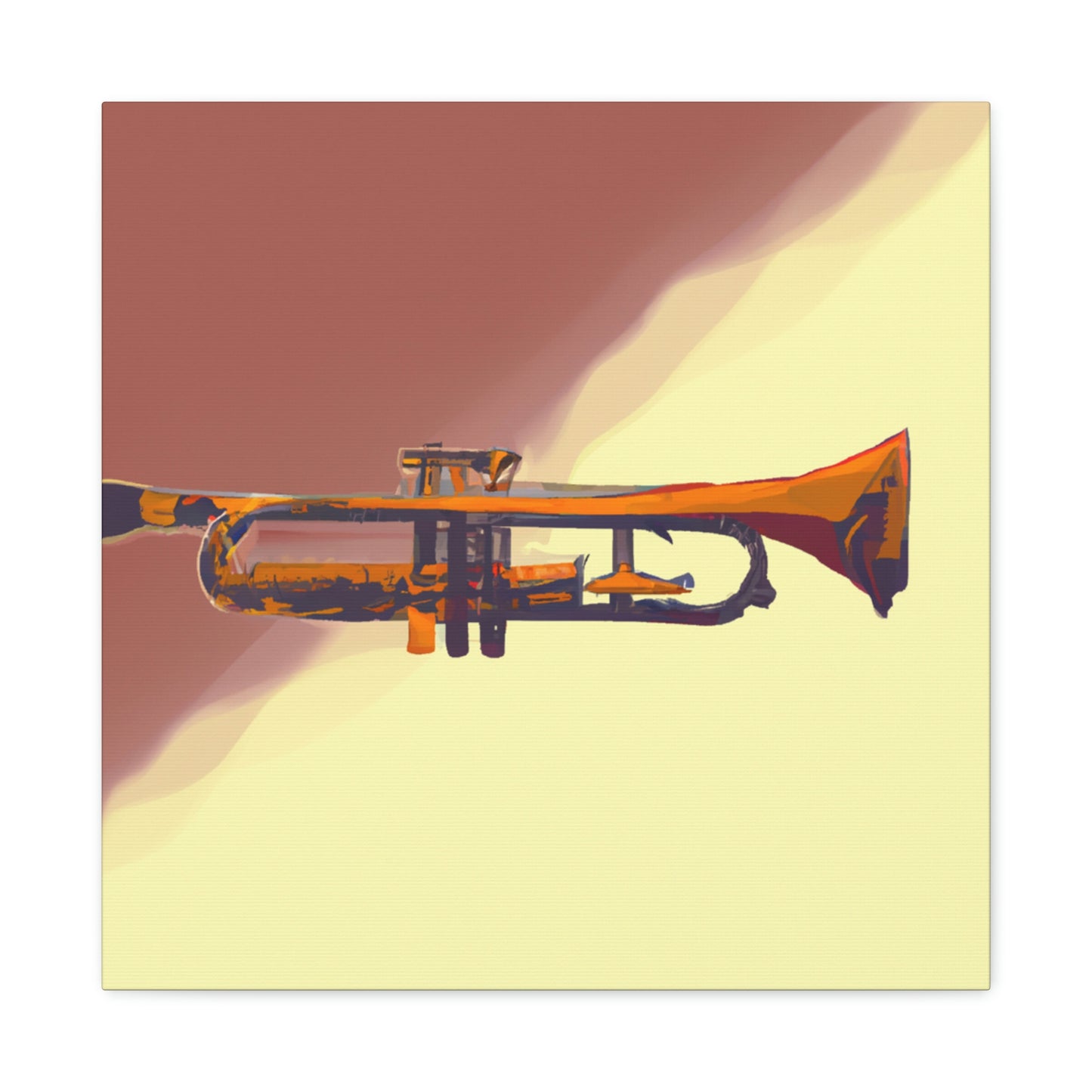 "A Brassy Trumpet Song" - Canvas