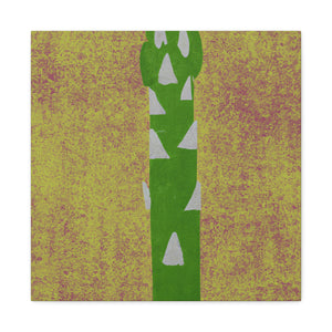 Asparagus Abstraction - Canvas