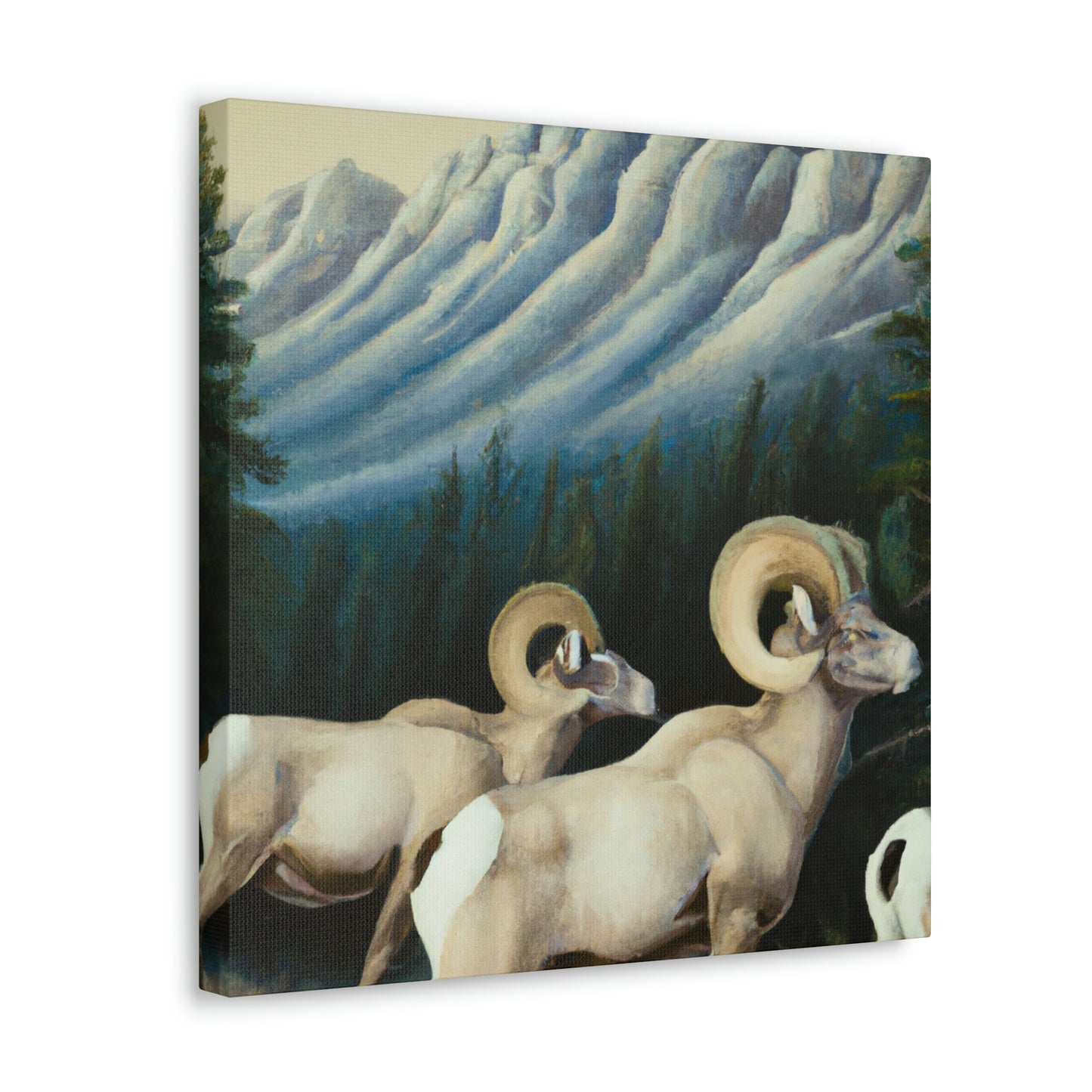 "Big Horn Regality" - Canvas