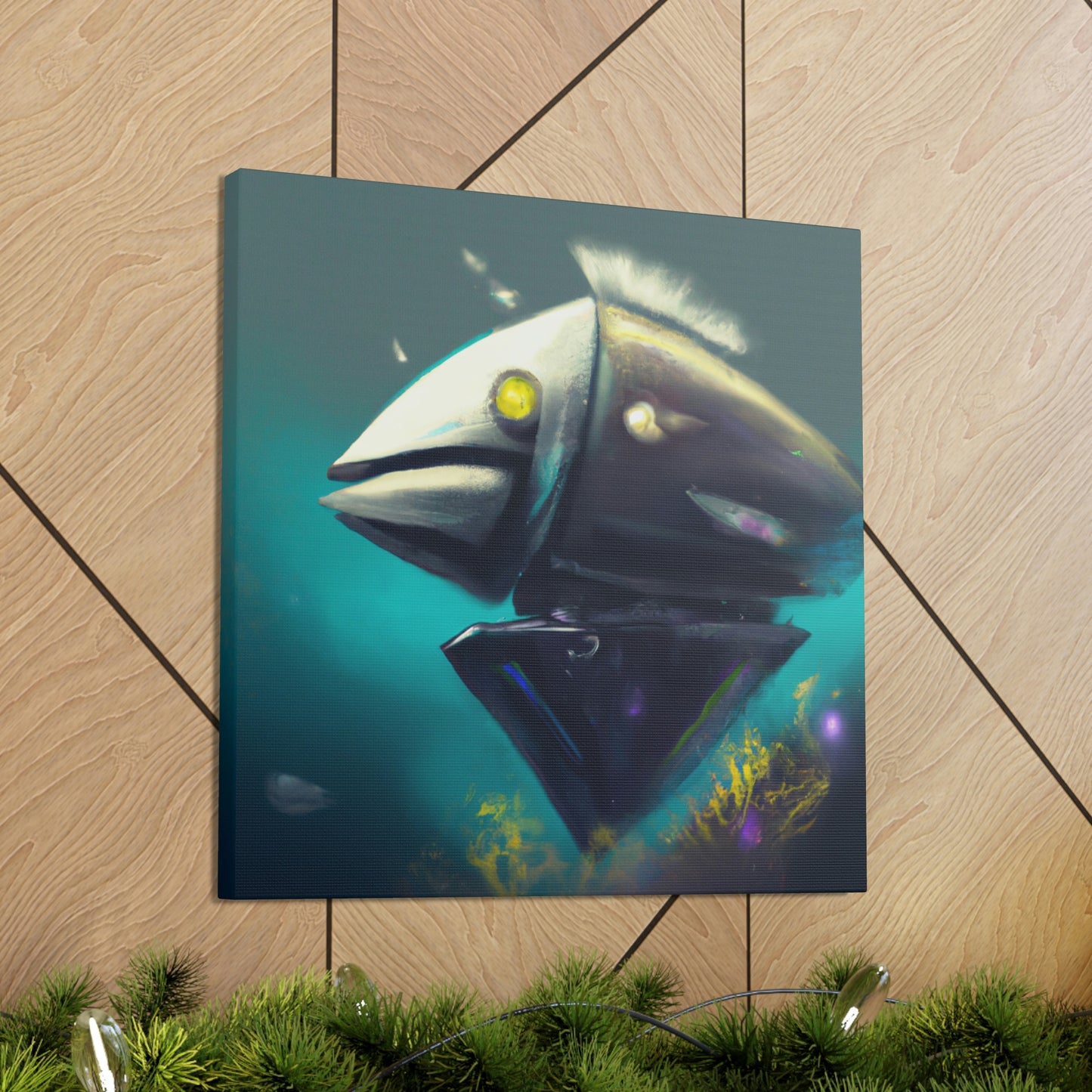 Fish of Simplicity - Canvas