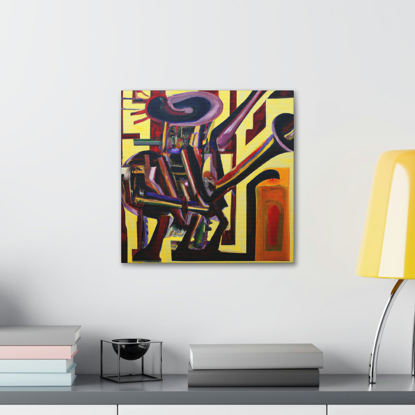 "Trumpet in Harmony" - Canvas