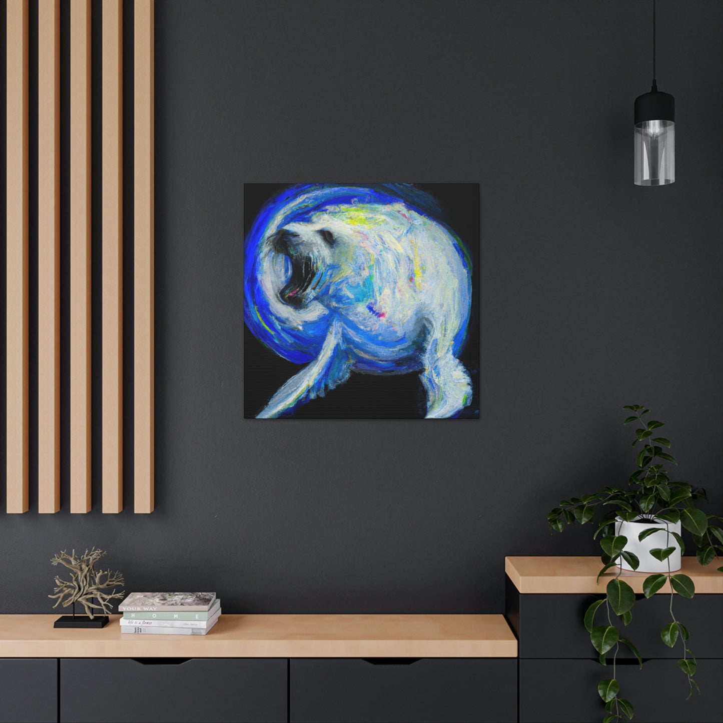 "A vulnerable Harp Seal" - Canvas