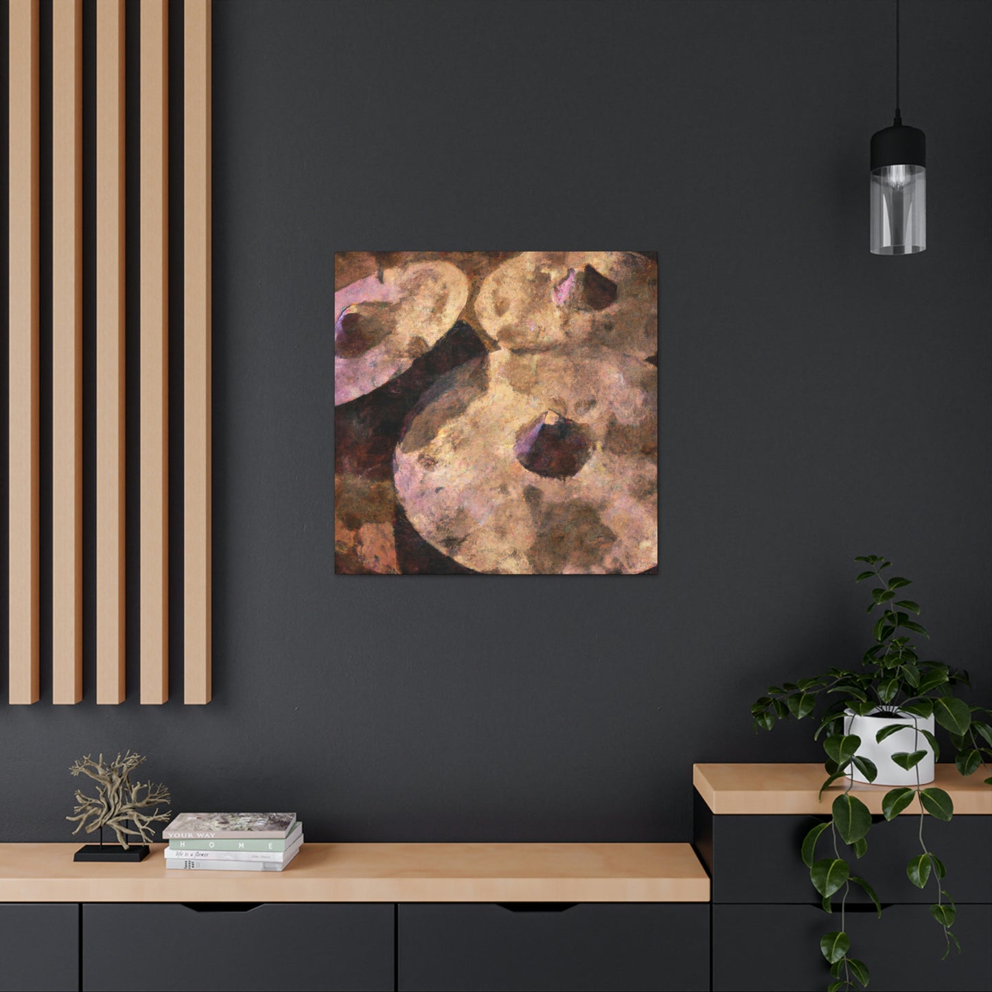 "Cymbal Reflections: Abstract" - Canvas